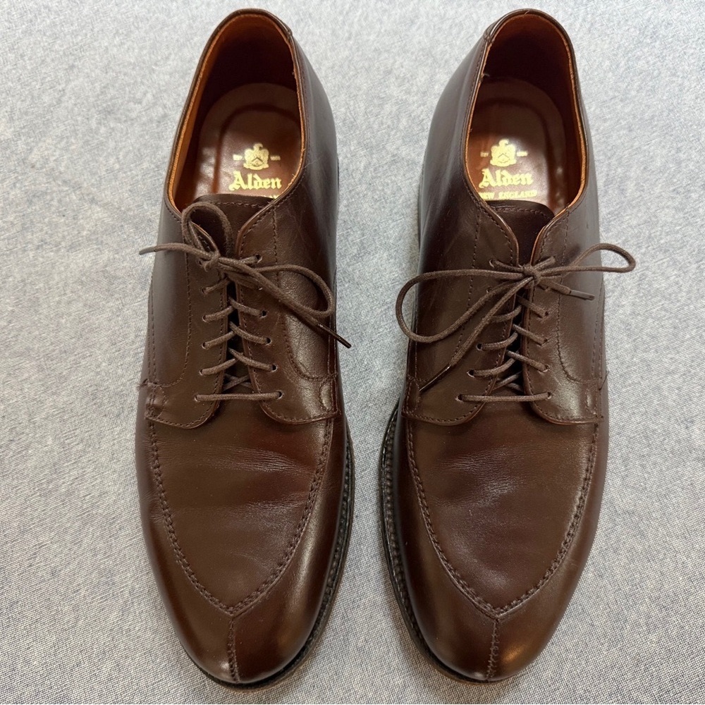 Alden New England 968 Norwegian Front Blucher - Size 8.5